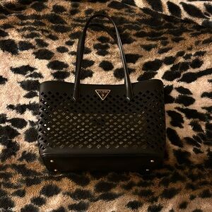Guess black tote bag for every day